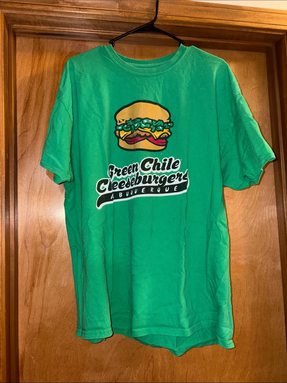 Green Green Chile Cheeseburgers Albuquerque T-Shirt